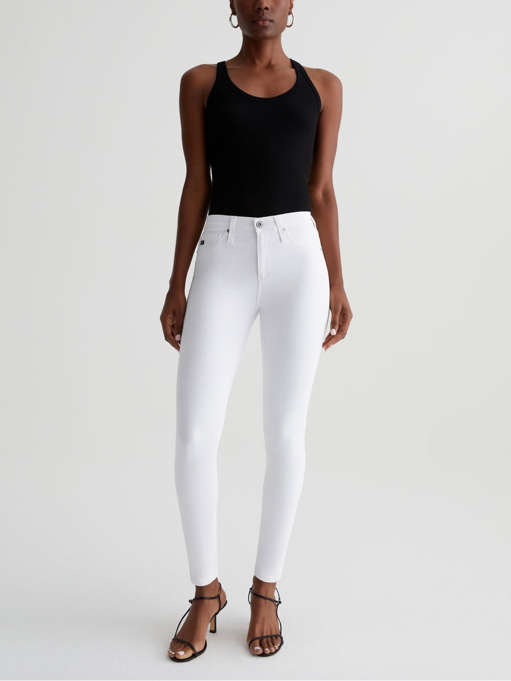 AG Jean Legging Ankle in White
